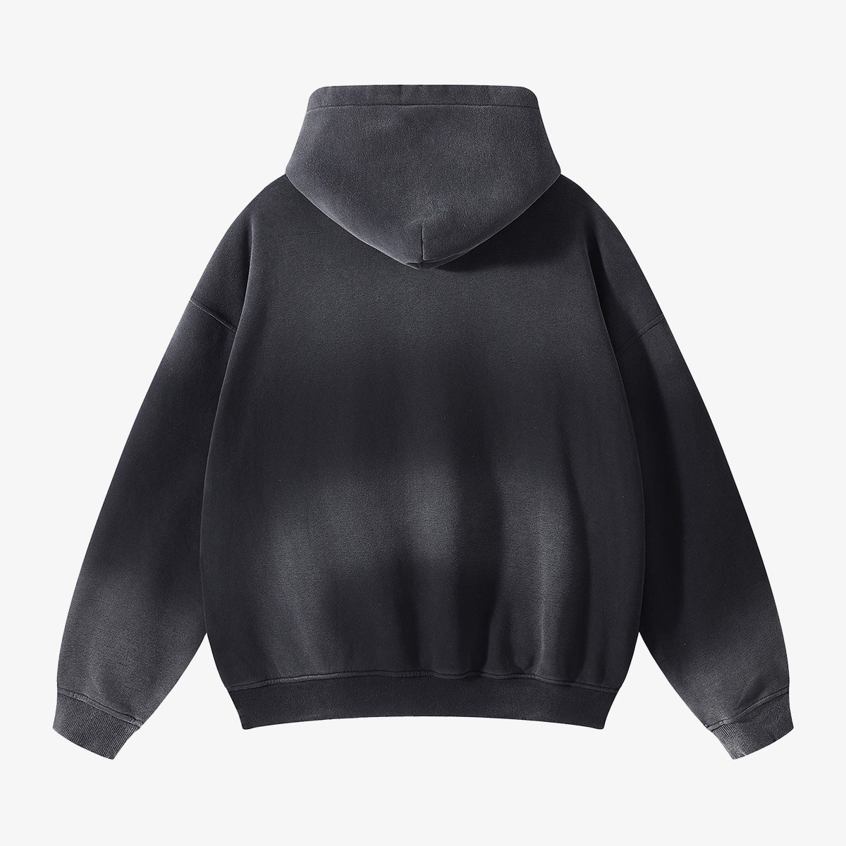 Black Faded Hoodie