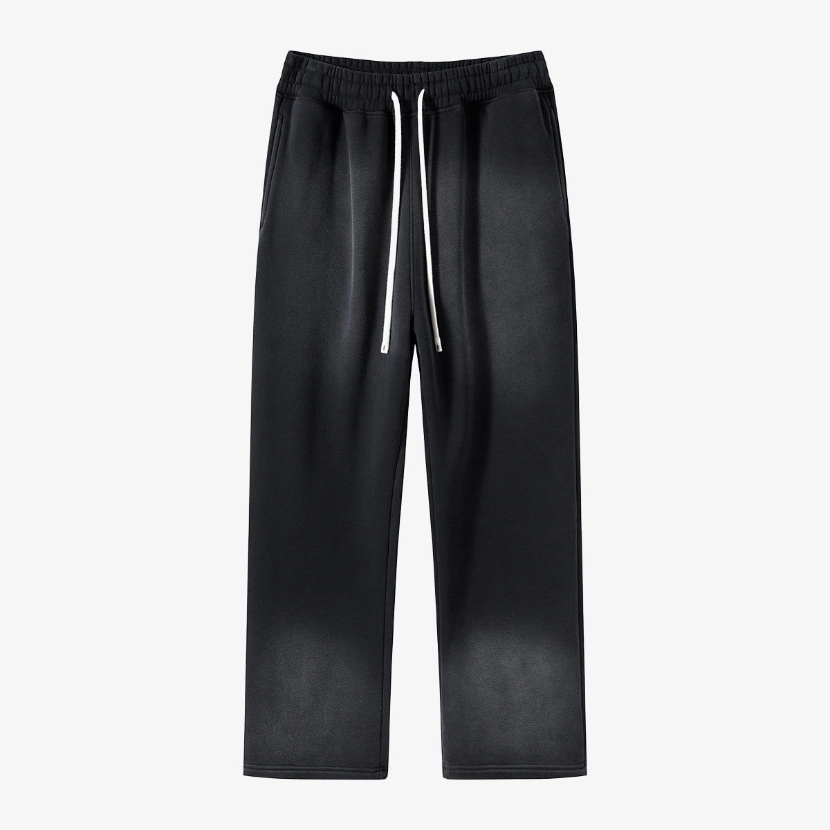 Black Faded Joggers