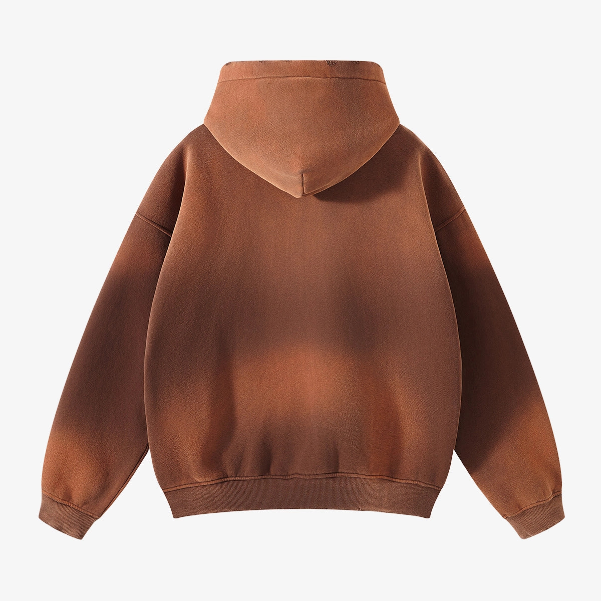 Brown Faded Hoodie