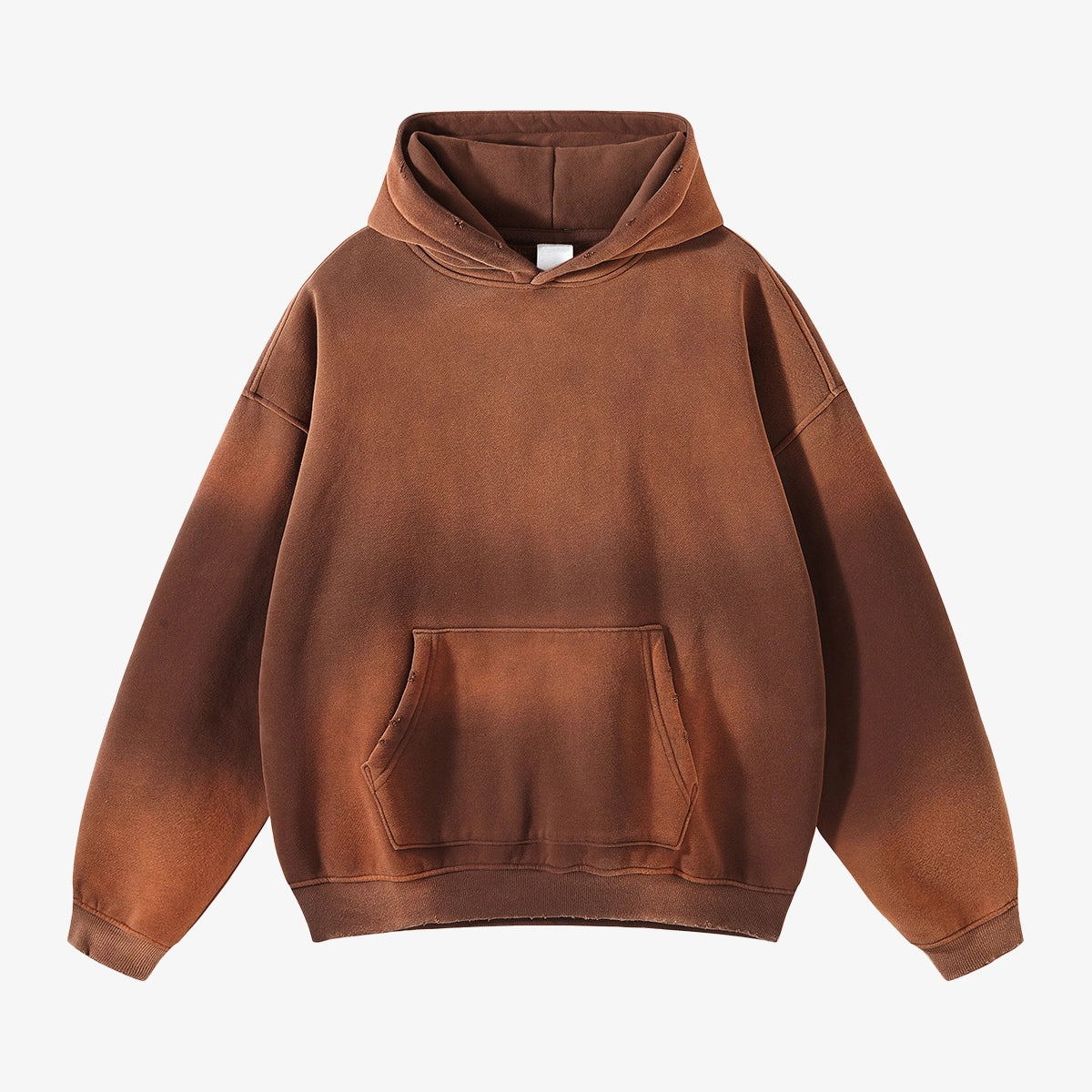 Brown Faded Hoodie