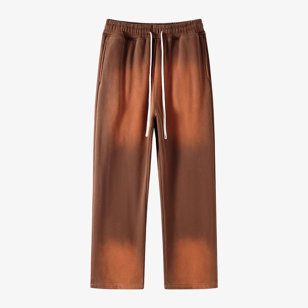Brown Faded Joggers