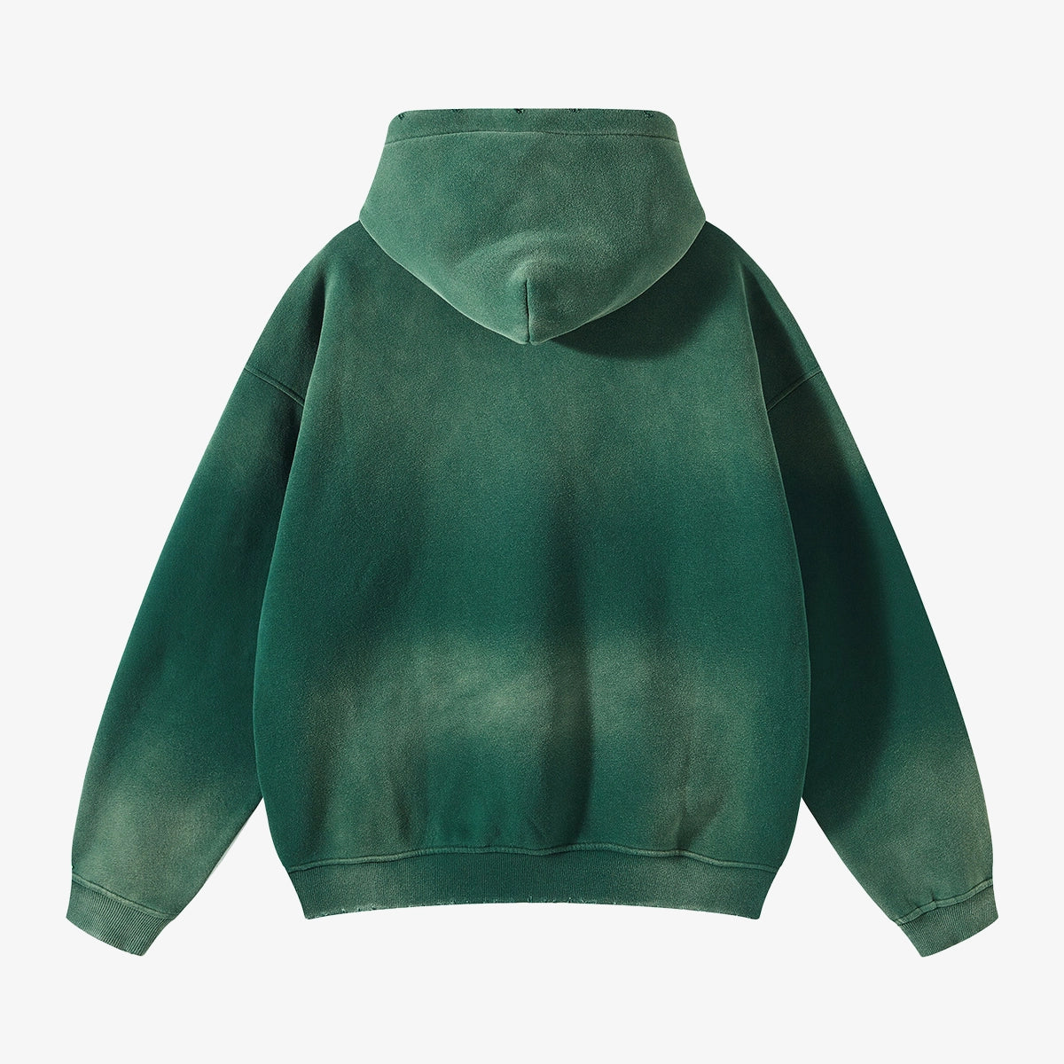 Green Faded Hoodie