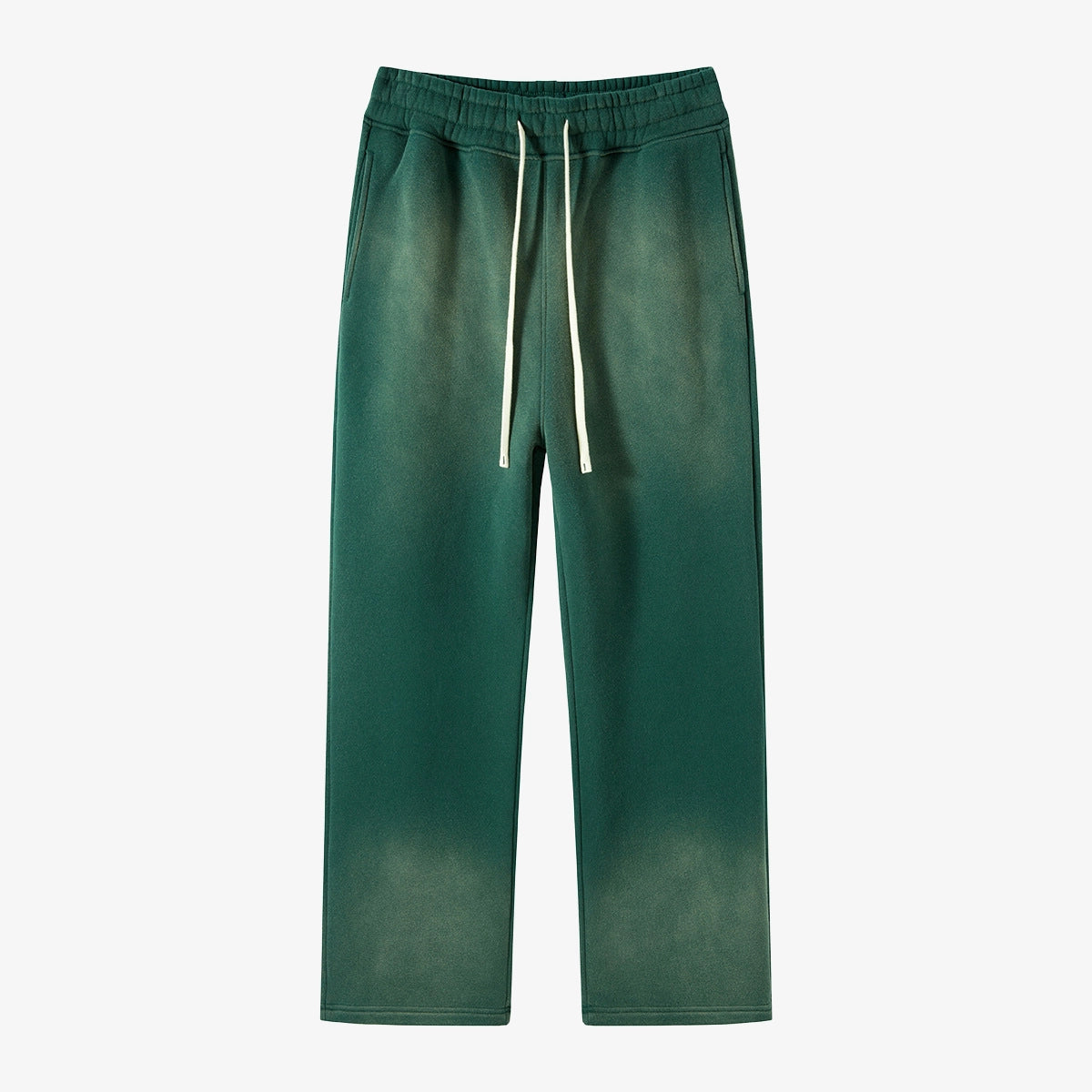 Green Faded Joggers