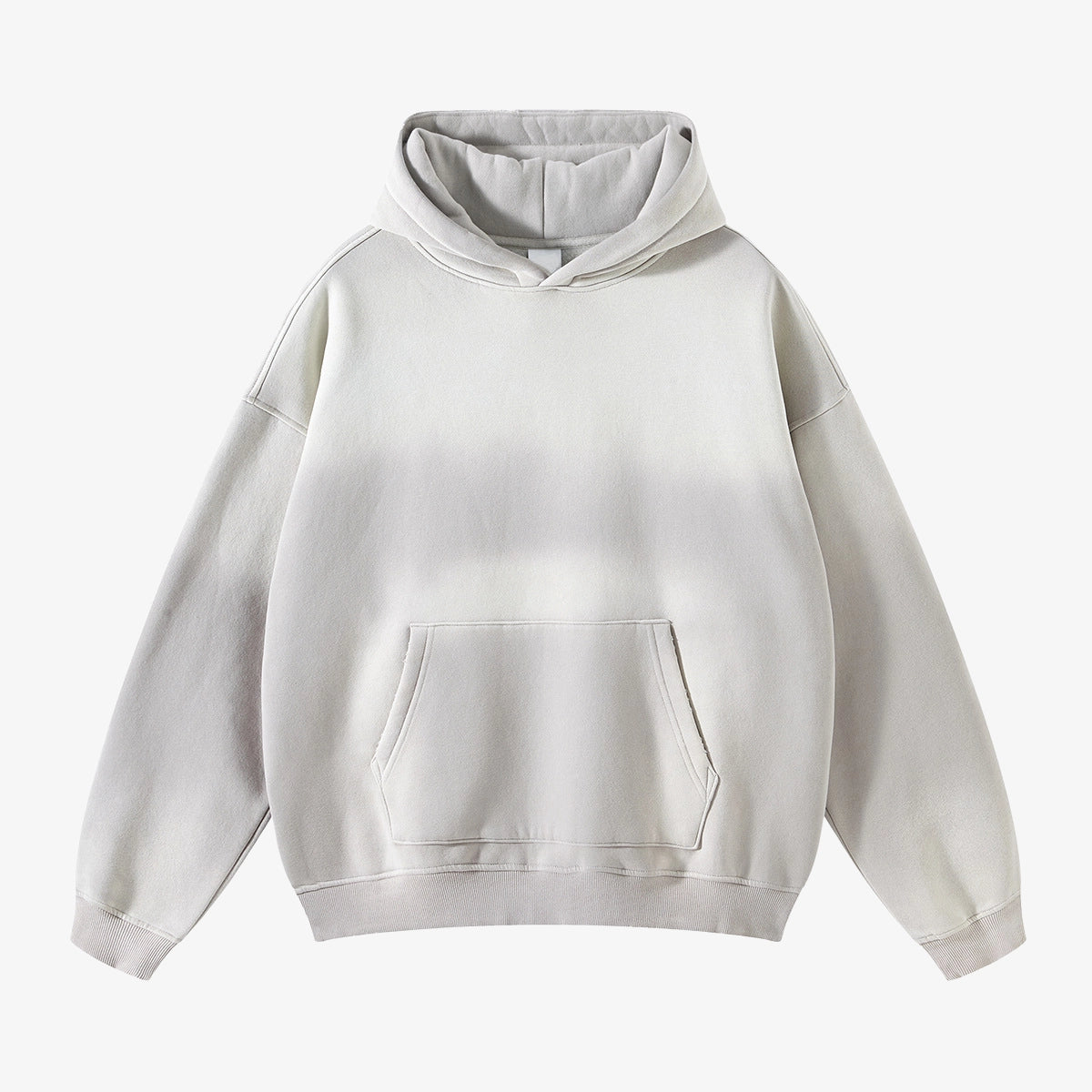 Grey Faded Hoodie