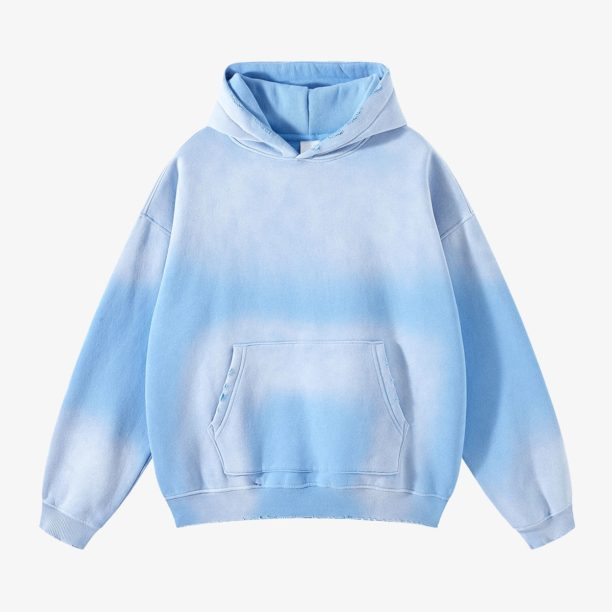 Light Blue Faded Hoodie