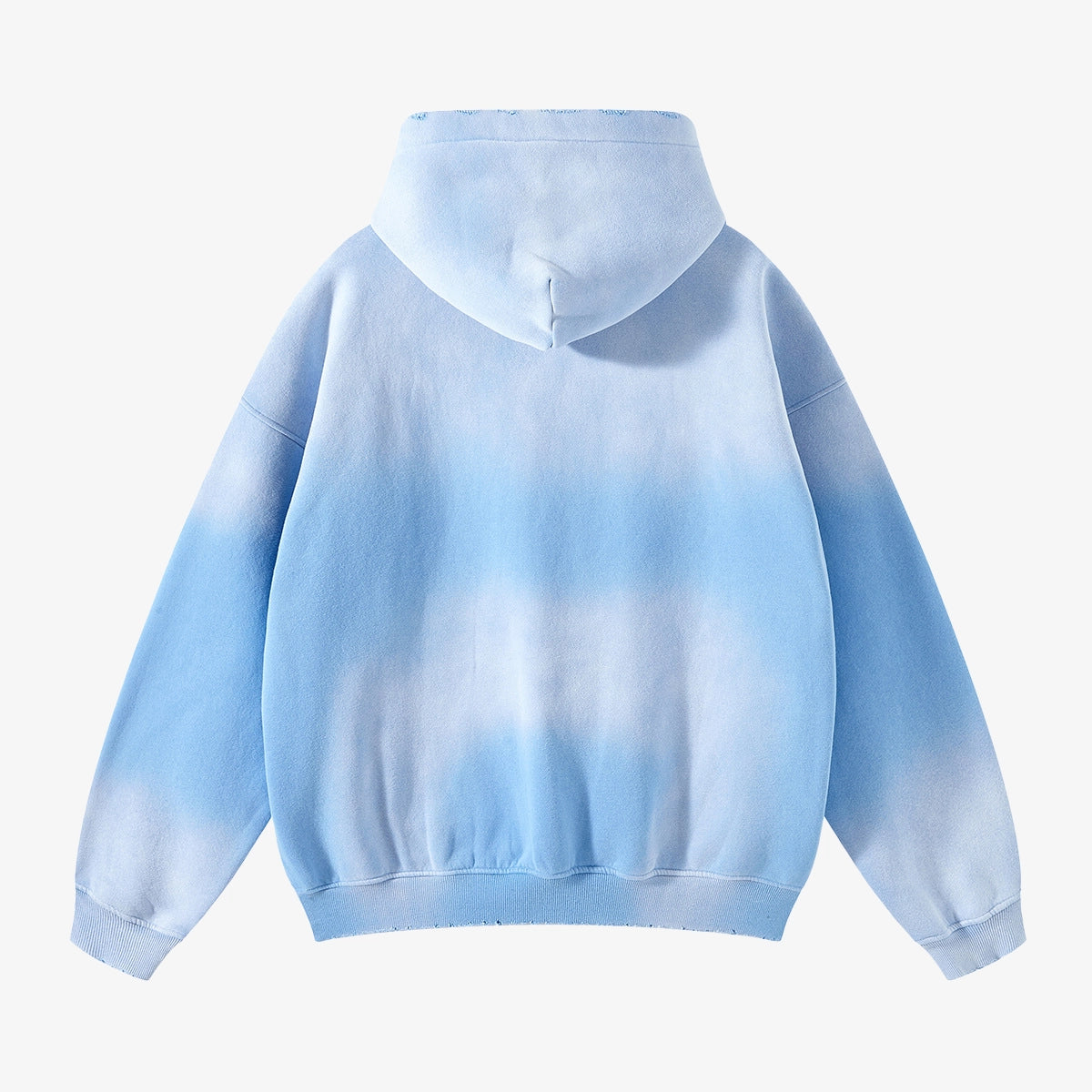 Light Blue Faded Hoodie
