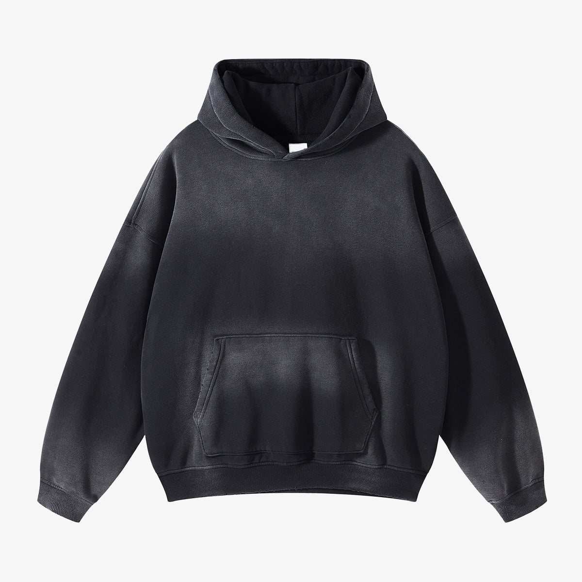 Black Faded Hoodie